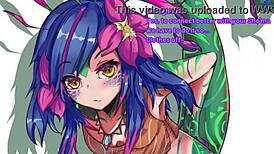 Get lost in the woods with Preview Neeko's anal sex