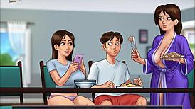 I’m so hooked on Summertime Saga 180, the game just keeps getting wilder every update!