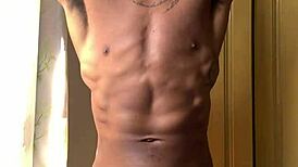 black girl jerks off and cums on the well-endowed oberon