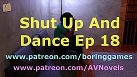 Milf with Big Ass and Tits Dances Seductively