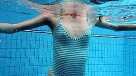 anna netrebko skinny tiny 18+ teen 18+ underwater in pool country vibes 🌊