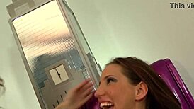 Lesbian Video: Courtney Cummz And Kelly Divine Licking Shaved Pussies