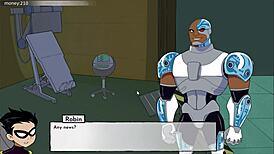 18titans episode 57 features anime cartoon hentai game action