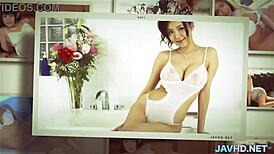 Japanese girl gets slammed hard in wild amateur gangbang scene