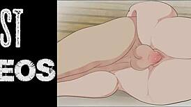 Steve Spies Alex Stripping Skirt, Sees Bare Pussy in Minecraft Hentai!