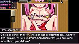 Noelle Shows Big Tits In Anime Game Hentai