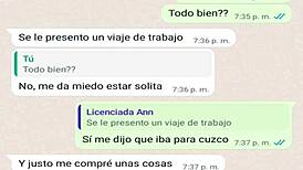 La puta de mi madrastra texts, I'm wet while your dad’s away on business!