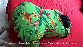 i'm so into this curvy brazilian wife's big ass