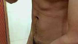 Vietnamese gay jerk off session in hardcore action