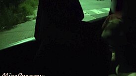 Wife Squirts And Fucks Voyeur In Public Parking Caught By Strangers