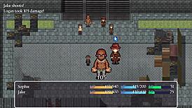 detective girl battles an old man and his giant robot in steam city part 7