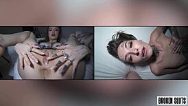 Throated so hard they almost broke in rough missionary