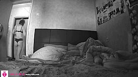 hidden camera captures petite teen in raw private action - vik freedom