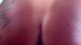 Can you handle this long-legged beauty in a bodysuit? She takes it hard in the ass and swallows everything!