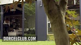 Cara St Germain, Stunning French Escort, Welcomes Clients at Home for Fun