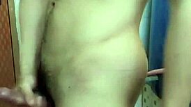 Vietnamese gay jerk off session in hardcore action