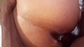 Anal Anyone? Watch This Ebony Amateur Get Her Ass Fucked Roughly!