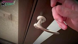 yo, the plumber banged this girl stuck in the washing machine, wild stuff! 😜