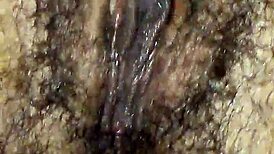 he licks and sucks her wet hairy pussy in beaver scene