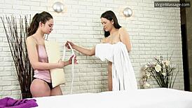 Adelyn Abbe Feels Her First Sensual Massage