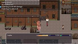 detective girl battles an old man and his giant robot in steam city part 7