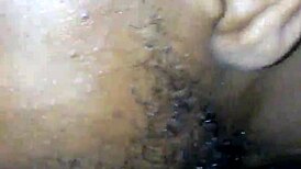 he licks and sucks her wet hairy pussy in beaver scene