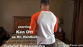 Gay Couple Engages in Intense Bedroom Action with Raw Passion