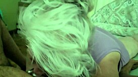 amateur deepthroats big black cock for cum