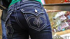 Hawt Teen 18+ Floozy Sucks And Doggystyles In POV Hardcore