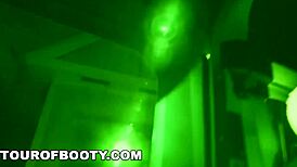 Booty tour with military troops roundup