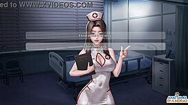 in ep3, my naughty nurse yui gives a surprise handjob at the festival