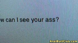 Slut's ass fucked hard and gaping!