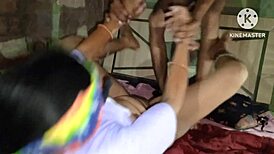 Desi bhabhi squirts on devar during doggystyle sex in Hindi HD