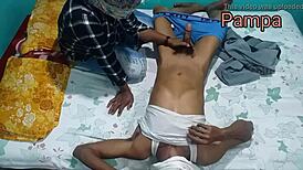 My step brother went hard on me with loud Hindi audio during sex. It was intense!