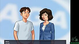 finally got my bike in summertime saga ep 54! 🏍️