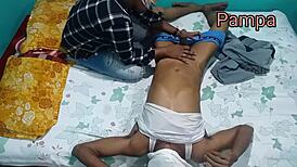 My step brother went hard on me with loud Hindi audio during sex. It was intense!