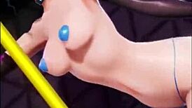 Cure For Me Cartoon With Clothes Ripped Striptease