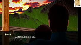 My New Family 96: Brunette With Small Tits In Erotic Hentai