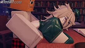 Big Reveal of Bound Ladyboy in Deepthroat 3D Action