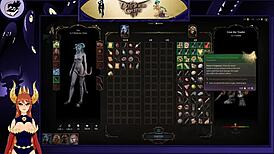 Baldur's Gate 3: Lex's Lewd Adventure Part 4 features a brunette with big tits in hentai scenes