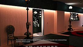 Lesbian assfuck orgy in 3D