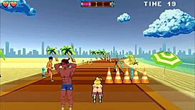 Roller Babe Hentai Game Ep 3 Features Outdoor Gangbang with BBC and BWC