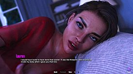 Wow, sharing a bed with my stepmom in 3D hentai is wild! 😍