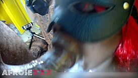 bro, my wife dragged her friend over for some nasty facefucking!