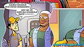 A young virgin guy loses his virginity to a male prostitute in a bareback encounter.