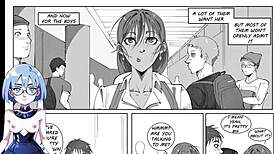 Girls night out 8 in anime hentai cartoon style.