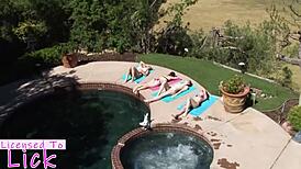 Licensed To Lick Bonnie Kinz In Bedroom 4some Fun With Kristen Scott!