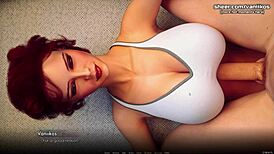 Redhead Teen Goddess With Big Tits Gets Muff Diving And Deepthroat In Anal Sex