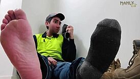 i like to escape into foot fantasy dreams at work