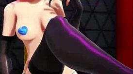 Cure For Me Cartoon With Clothes Ripped Striptease